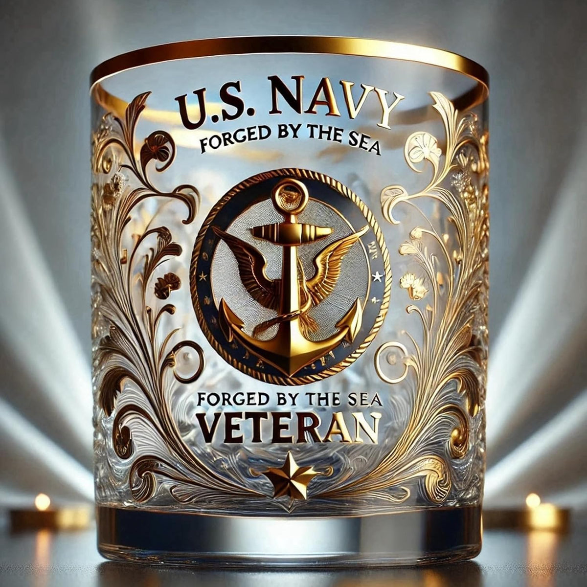 Olygee Veteran Tribute Glass